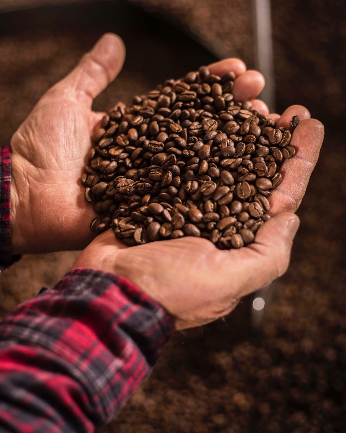 Le café entre les mains