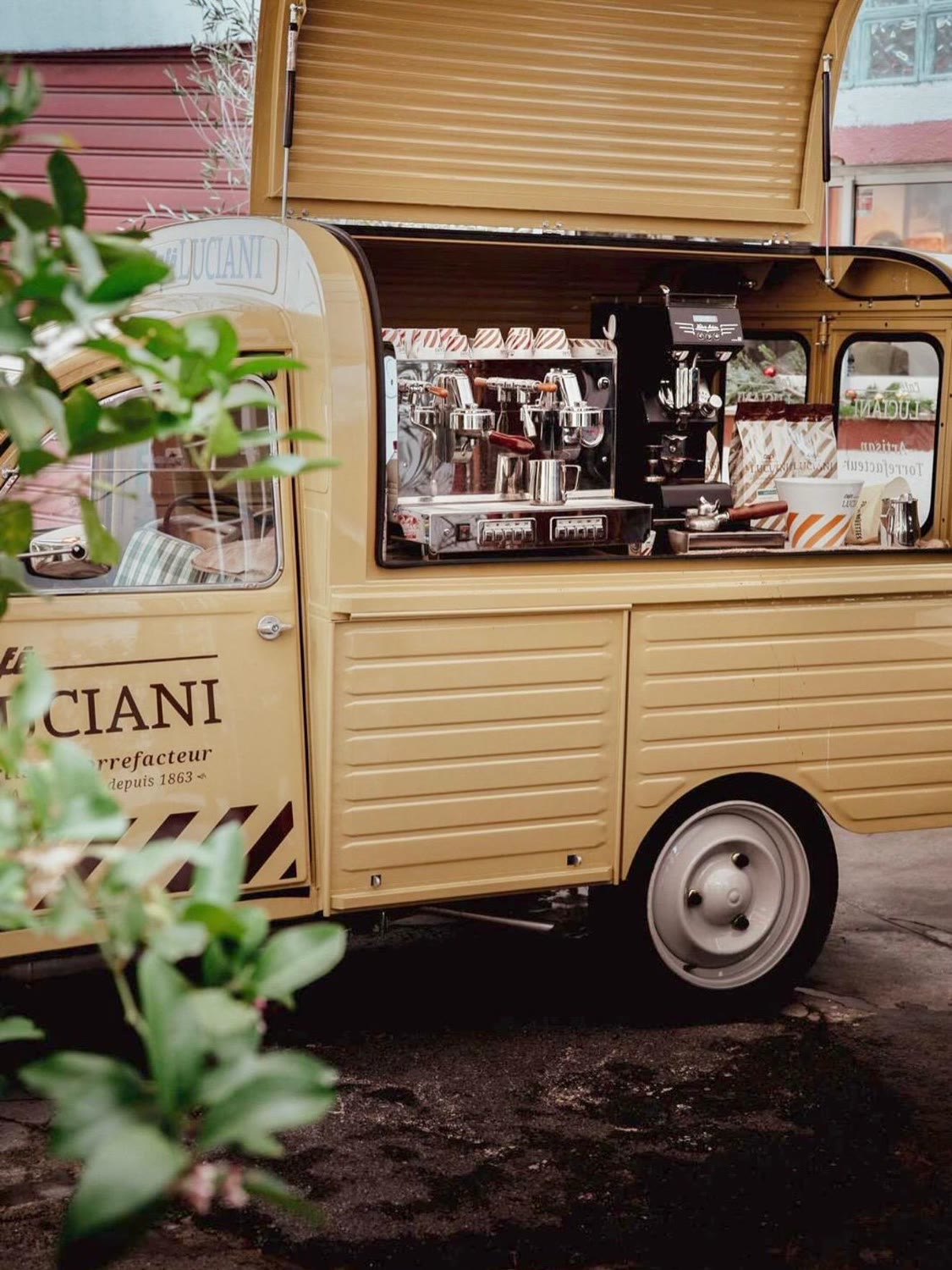 Le camion Café Luciani